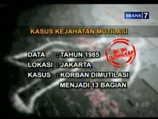 Kasus-kasus Kejahatan Mutilasi