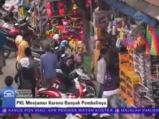  PKL Menjamur karena Banyak Pembeli