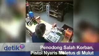 Penodong Salah Korban, Pistol Nyaris Meletus di Mulut