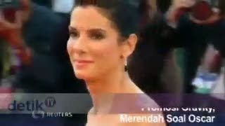 Promosi Gravity, Sandra Bullock Merendah Soal Oscar