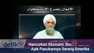 Hancurkan Ekonomi, Bos Al-Qaeda Ajak Pasukannya Serang Amerika 
