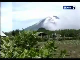 Gunung Sinabung Meletus, Ribuan warga Mengungsi