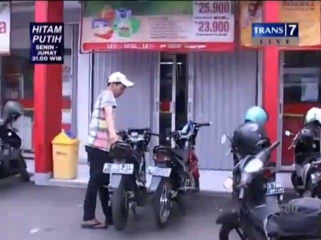 Curi Susu di Minimarket, Pencuri Rusak CCTV