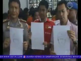 Polisi Rilis Sketsa Wajah Pelaku Perampokan Toko Emas