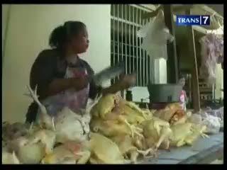 Ayam Mahal, Pedagang Perkecil Ayam Goreng