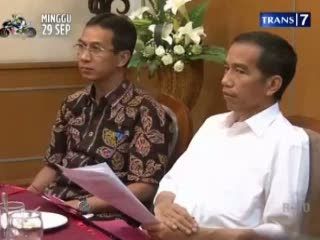 Undang Makan, Jokowi Sukses Bujuk Warga Ria Rio