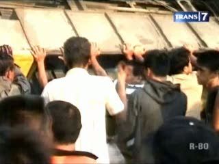 Sopir Mengantuk, Bus Terguling, 5 Orang Tewas