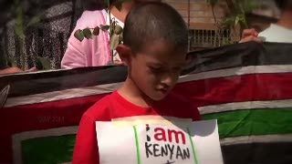 Aksi Muslim Kenya Mengecam Teror Maut di Mal