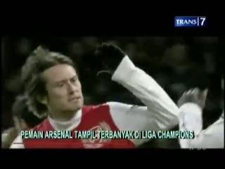 Rosicky, Pemain Arsenal yang Tampil Terbanyak di Liga Champions