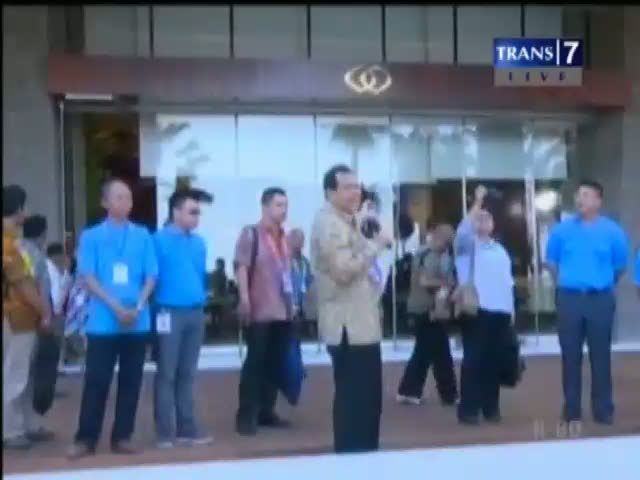 Persiapan Lokasi Diskusi Kepala Negara
