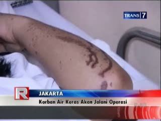 Korban Air Keras Akan Jalani Operasi