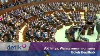 Akhirnya, Wanita Muslim di Turki Boleh Berjilbab