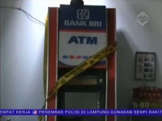 Ruangan Penuh Asap Las, Pencuri Gagal Bobol ATM 