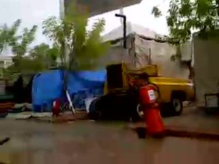 Tenda di Arafah Roboh Disapu Hujan