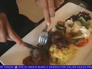 Kambing Gulung Bayam Mozzarella, Kuliner Idul Adha