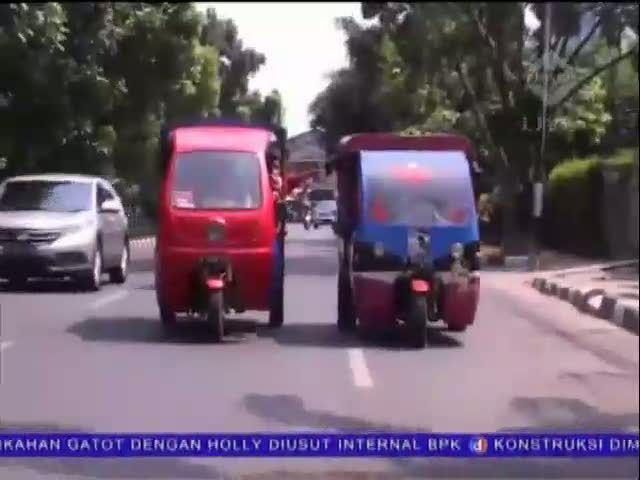 Odong-odong Tak Boleh Beroperasi di Jalan Raya