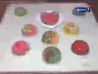 Puding Cantik dengan Teknik Suntik