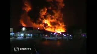 Kebakaran Hebat 16 Jam di Phuket, Thailand