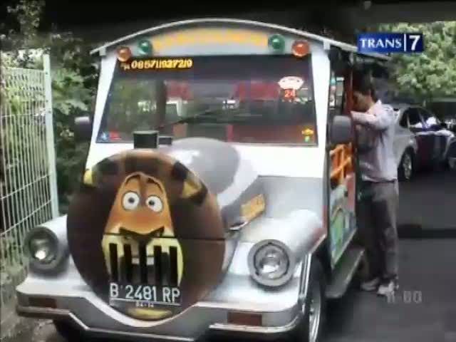Hiburan Rakyat Odong Odong Dirazia Polisi 