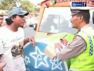 Polisi Berlakukan Tilang untuk Odong-odong