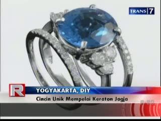 Cincin Unik Mempelai Keraton Jogja