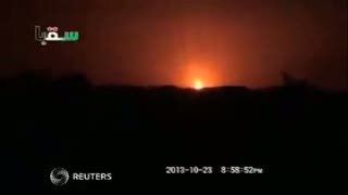 Video Amatir Pipa Gas Dibom, Seluruh Kota Gelap