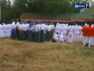 Pejabat Tidur Saat Upacara Sumpah Pemuda