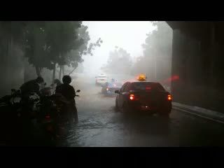 Hujan Badai Menerpa Jakarta