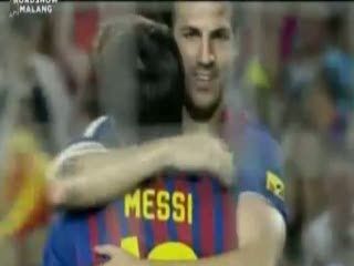 Kolaborasi Maut Messi-Fabregas
