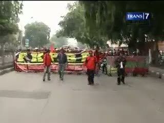 Unjuk Rasa Buruh, Kawasan Penyangga Lumpuh