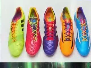 Sepatu Messi dan Oezil di Piala Dunia Brasil