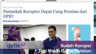 Sudah Korupsi Tapi Masih Dapat Pensiun