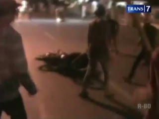 Resah, Warga Amuk Anggota Geng Motor