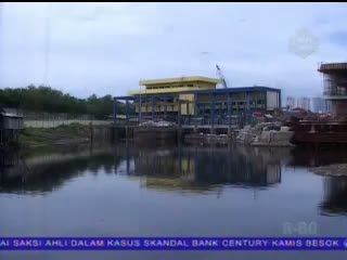 Perbaikan Pompa Air Anti Banjir Hampir Rampung