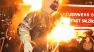 Rekor Baru Manusia Terlama Dibakar Hidup-hidup