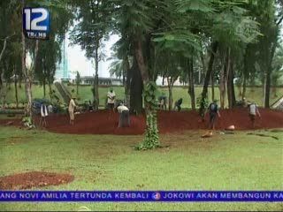 Revitalisasi Taman Semanggi Terkesan Berantakkan