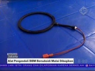 Alat Pengendali BBM Bersubsidi Mulai Dibagikan
