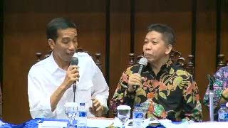 Jokowi: Komunikasi Sebaiknya Dua Arah, Bukan Mendengarkan Pidato