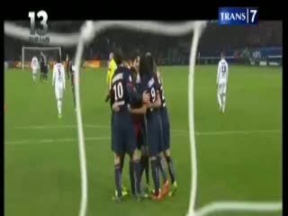 PSG Gilas Lyon 4-0