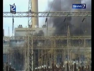 PLTU Terbakar, Pasokan Listrik Terganggu
