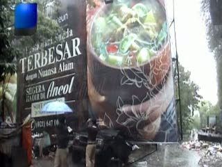 Korban Pohon dan Reklame Roboh, Tak Akan Dapat Ganti Rugi Pemerintah