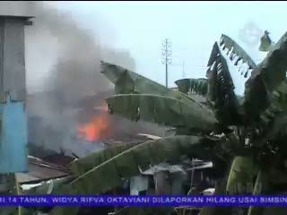 4 Rumah dan 1 TK Hangus Terbakar
