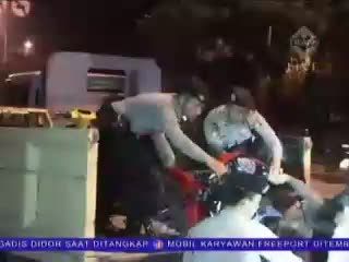 Puluhan Kendaraan Bermotor Kena Razia