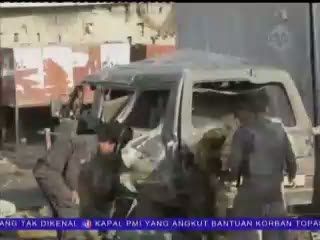 Sejumlah Bom Meledak di Hari Minggu