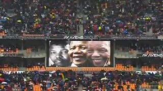 Ini Upacara Penghormatan untuk Mandela