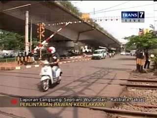 Perlintasan Kereta Rawan Kecelakaan