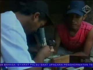 Lukisan Mini, Melukis di Atas Biji Wijen