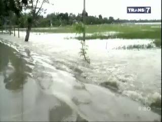 Bengawan Solo Meluap, Ribuan Rumah Terendam