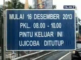 Warga Keluhkan Penutupan Gerbang Tol