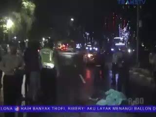 Seorang Pria Tewas Tertabrak Bus Mayasari